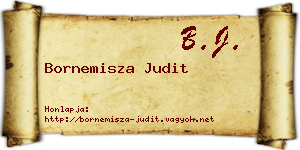 Bornemisza Judit névjegykártya