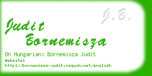 judit bornemisza business card